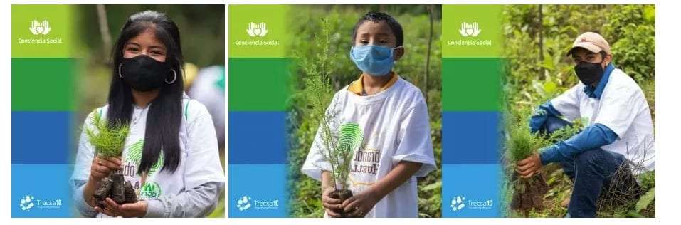 Trecsa se une nuevamente con el INAB y la Municipalidad de Tecpán para reforestar